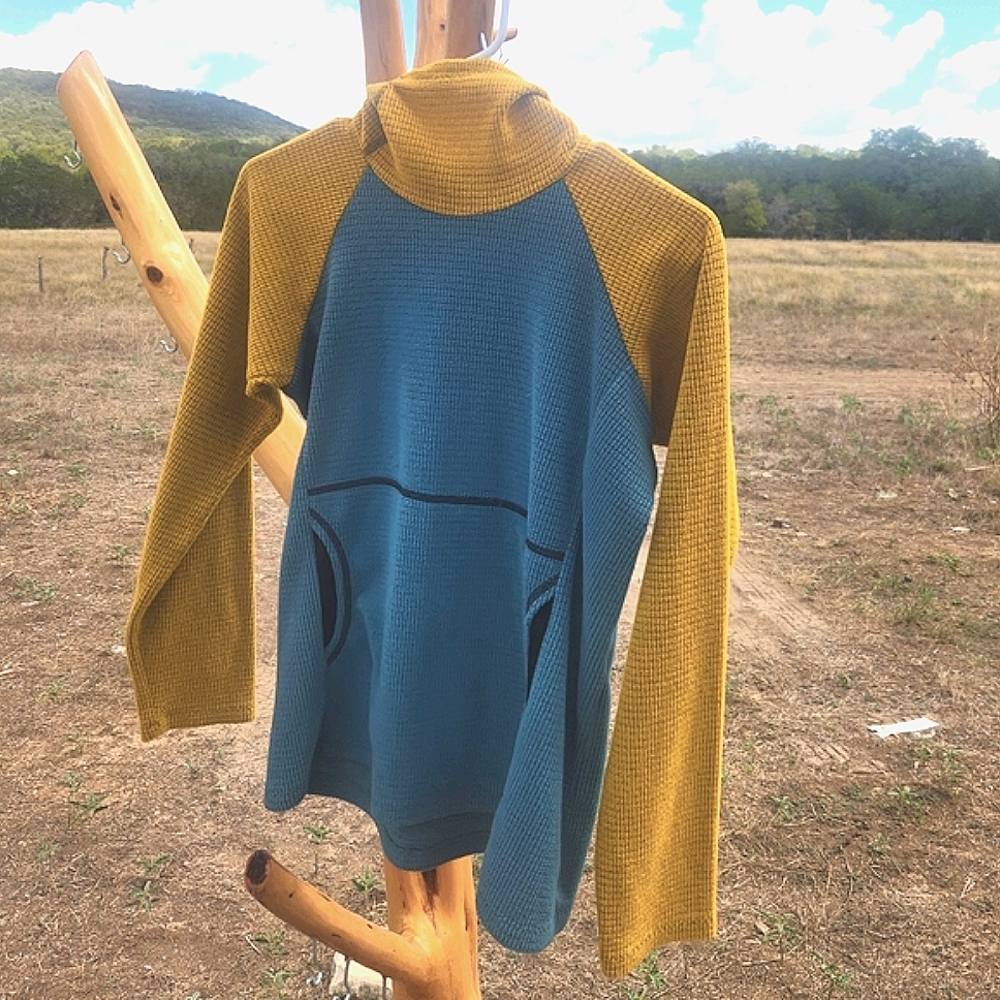 Women's Melanzana micro-grid hoodie